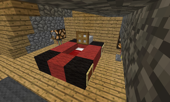 Minecraft Bedroom 1 